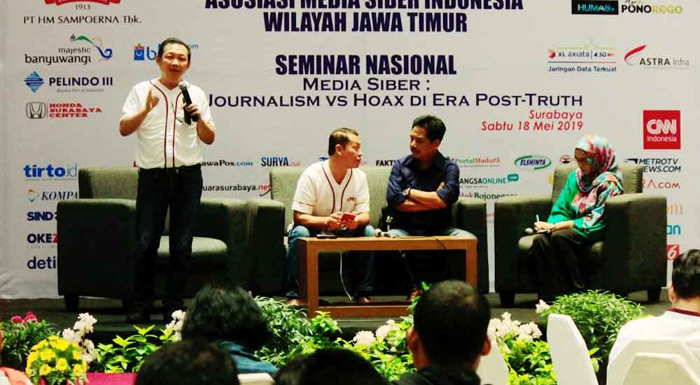 Dua Eks Surabaya Post di Seminar Nasional AMSI